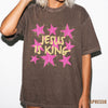 Jesus Is King Shirt | Comfort Colors Christian Tshirt | Faith Based Apparel | Bible Verse Shirt | Christian Faith Shirt | Jesus Tshirt Women NNA