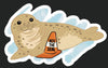 Neil the Seal HFN Sticker | Australian Wildlife Vinyl Decal