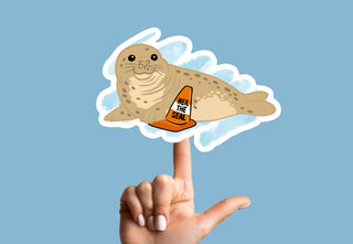 Neil the Seal HFN Sticker | Australian Wildlife Vinyl Decal
