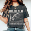 Comfort Colors Vintage Neil The Seal Become Ungovernable HFN Shirt Funny Animal Meme T-Shirt Retro Tasmania Elephant Seal Graphic Tee Streetwear Shirt