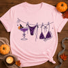 Retro Preppy Summerween Bikini Shirt  Summer Halloween T-Shirt  Halloween Funny Halloween Bikini Tee  Halloween Shirt NNA