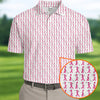 Funny Stick Breast Cancer Golf Shirt HG   Breast Cancer Support Shirts  Funny Men Golf Polo Shirt