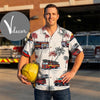 Firefighter Hawaiian Shirt L3N Men Women Youth, Fire Engine Summer Shirt, 3D Aloha Shirt, Fire Truck Lovers, Gift for Fighter