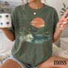 Vintage Loon Lake Nature L3N Shirt, Retro Wildlife Bird Graphic Tee, Classic Forest Lake Landscape Top, Comfort Colors® Outdoor Gift