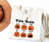 Comfort Colors Halloween Nurse Shirt: Pumpkin Pain Scale Fall Tee L3N