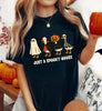 Comfort Colors L3N Just a Spooky Goose Shirt, Funny Halloween Goose Shirt, Goose in Halloween Costumes Shirt, Cute Horror Shirt, Spooky Goose