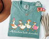 Comfort Colors® Silly Teacher Goose L3N Shirt, Silly Goose Teacher Tshirt, Back to School Tee, Teacher Appreciation Gift, Funny Gift for Teacher