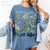 Scindapsus Shirt Comfort Colors® L3N, Rare Houseplant Shirt, Botanical Plant Graphic Tee, Variegated Plant Shirt, Garden Shirt, Plant Lover Gift