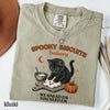 Comfort Colors L3N Kitty Biscuits Shirt Spooky Season Tee Black Cat Halloween Fall TShirt Vintage Baking Pumpkin T-Shirt Cat Lover Fall Gift