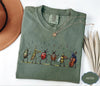 Comfort Colors Vintage L3N Insect Music Graphic Tee Musical Bugs Illustration Tee