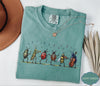 Comfort Colors Vintage L3N Insect Music Graphic Tee Musical Bugs Illustration Tee