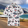 Personalized Car Hawaiian L3N Shirt, Classic Mustang American 250 Commemorative Hawaiian Shirt, Custom Vintage Car Shirt, Gift for Car Own