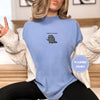 I Require Snacks Embroidered L3N Raccoon Tee – Funny Comfort Colors® Shirt, Goblincore Animal Lover Gift, Cozy Snack Gremlin Tee