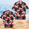 Black Angus Cattle Hawaiian Shirt: Tropical Aloha Button Down L3N