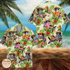 Tropical Cat Hawaiian Shirt: Aloha Summer Beach Button-Down L3N