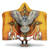 Gift For Native American Native American Owl Pattern Blanket HG