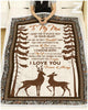 Blanket Deer To my man I choose both