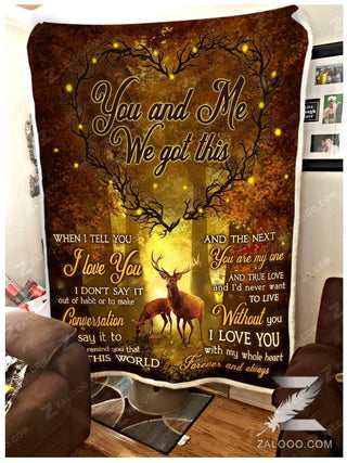 Blanket Deer You are my one