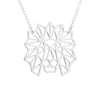 Stainless Steel Plain Skull Necklace