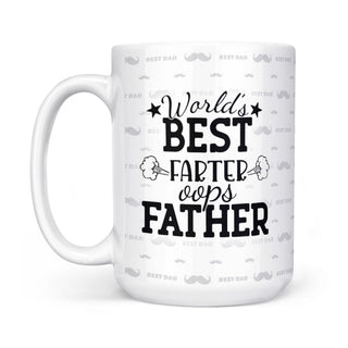 Worlds Best Farter I Mean Father Gift For Dad From Son Or Daughter Funny Gift For Dad Fathers Day Gift Present Idea For Dad