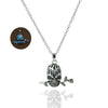 Hollow Skull Glowing Stone Necklaces