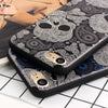 Skull Couple Case For iPhones - designfullprint