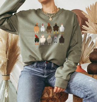 Chicken Sweatshirt, Thanksgiving Hoodie, Chicken Hoodie, Thanksgiving Sweatshirt HG