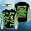 I m A Simple Man Like Doobies And Boobies  Pullover Zip Up Hoodie and Sweater Tshirt US Custom Unisex Size HG