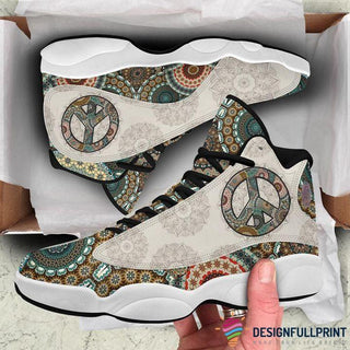 Gift For Hippie Mandala Hippie Pattern JD 13 Shoes HG