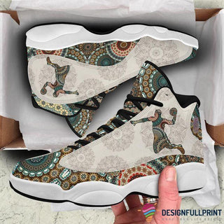 Mandala Pattern Basketball JD 13 Shoes HG