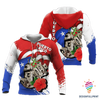 Puerto Rico Hoodie ,Zip Up LN