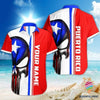 Customize Puerto Rico Shirt Short Sleeve LN