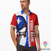 Customize Puerto Rico Shirt Short Sleeve LN