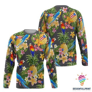 Puerto Rico Parrot Sweater LN