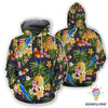 Puerto Rico Parrot Hoodie, Zip Up & T-shirt LN