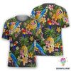 Puerto Rico Parrot Hoodie, Zip Up & T-shirt LN