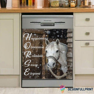 Gift For Horse Lover Horse Meaningful Decor Dishwasher Cover LN