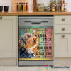 Yorkshire When It Look Too Hard To Look Back Decor Dishwasher Cover LN