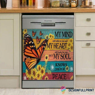 Gift For Butterfly Lover Butterfly Decor Dishwasher Cover LN