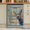 Donkey Stay Positive Decor Dishwasher Cover LN