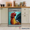 Rooster Decor Dishwasher Cover LN