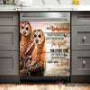 Owl When Tomorrow Start Decor Dishwasher Cover LN