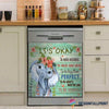 Gift For Elephant Lover Elephant It is Ok To Make Mistake Decor Dishwasher Cover LN