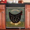 Gift For Music Lover Chicken Farm Fresh Egg Decor Dishwasher Cover LN Gift For Farmer