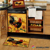Rooster With Sunflowers Decor Dishwasher Cover LN