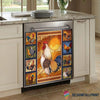 Roosters Multi Shade Decor Dishwasher Cover LN