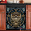 Owl In The Night With Moon Light Decor Dishwasher Cover LN