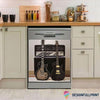Gift For Music Lover Guitar Music Lover Decor Dishwasher Cover LN