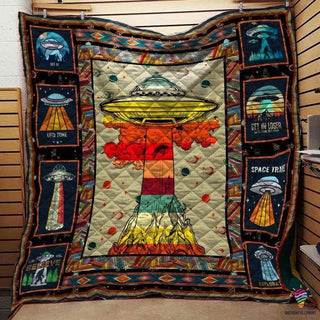 Gift For Hippie Planet Get In Loser Were Doing Butt Stuff Blanket