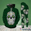Skull Gift Sugar Skull Leprechaun US Size Hoodie And Leggings Set LN